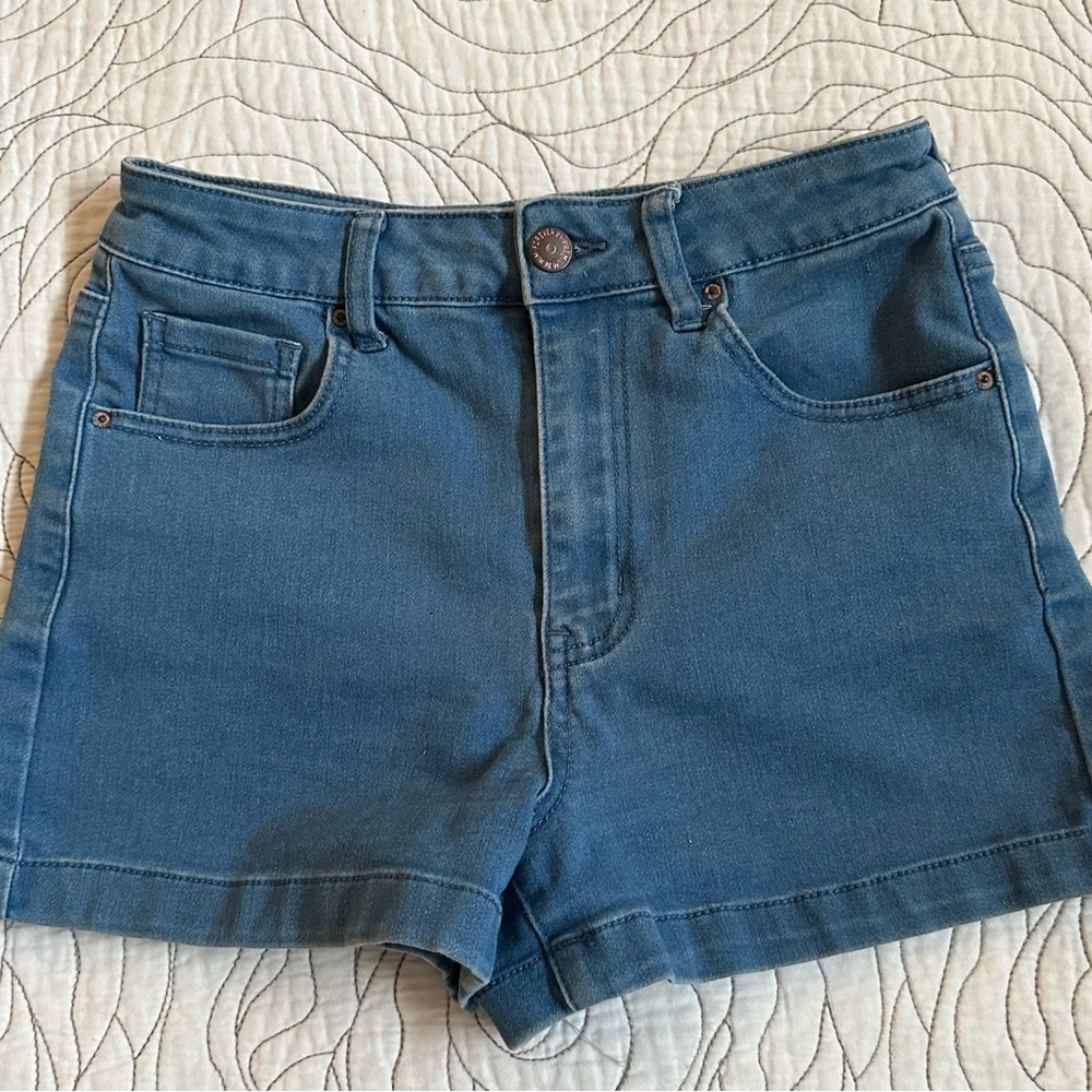 Forever 21 Blue Jean Shorts